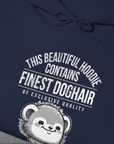 This Beautiful Hoodie Contains Finest Dog Hair Of Exclusive Quality, Volume 2, Unisex Hoodie-humorous dog lover / dog owner Design by Dog Gang