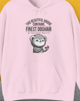 This Beautiful Hoodie Contains Finest Dog Hair Of Exclusive Quality, Volume 2, Unisex Hoodie-Light Pink-funny dog lover Shirtdesign by Dog Gang