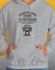 This Beautiful Hoodie Contains Finest Dog Hair, Volume 3, Unisex Hoodie- another funny dog lover Shirtdesign made by Dog Gang
