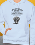 This Beautiful Hoodie Contains Finest Dog Hair, Volume 3, Unisex Hoodie-funny dog lover Design by Dog Gang