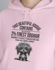 This Beautiful Hoodie Contains Finest Dog Hair, Volume 3, Unisex Hoodie-funny dog lover Shirtdesign by Dog Gang