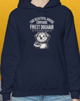 This Beautiful Hoodie Contains Finest Dog Hair Of Exclusive Quality, Volume 1, Unisex Hoodie- funny dog-themed Shirt. Design by Dog Gang