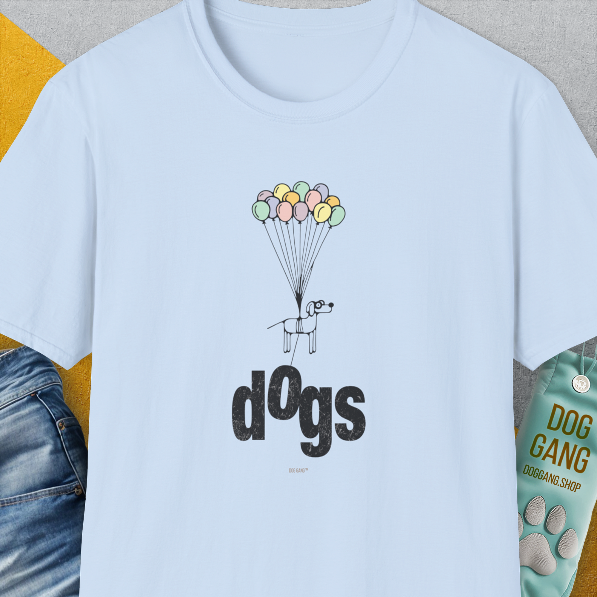 The Dog Gang Minimalistic Series II, Volume 1, Unisex T-Shirt-funny and stylish. A perfect gift for dog lovers. Shirtdesign by Dog Gang