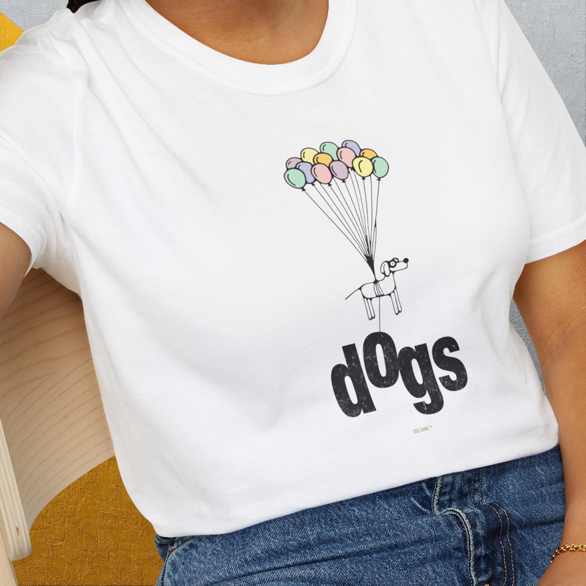 The Dog Gang Minimalistic Series II, Volume 1, Unisex T-Shirt-a minimalistic Shirtdesign by Dog Gang of Switzerland