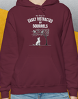 My Dog Is Easily Distracted By - Volume 1: Squirrels, Unisex Hoodie-, a fun and stylish design for dog lovers from Dog Gang