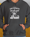 My Dog Is Easily Distracted By - Volume 2: Cats And Stuff, Unisex Hoodie-, Design by Dog Gang