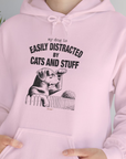 My Dog Is Easily Distracted By - Volume 2: Cats And Stuff, Unisex Hoodie-, Design by Dog Gang