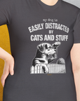 My Dog Is Easily Distracted By - Volume 2: Cats And Stuff, Unisex T-Shirt-, Design by Dog Gang