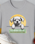 "Say Hi" Series, Volume 1, Unisex T-Shirt funny dog print, Design by Dog Gang