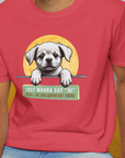 "Say Hi" Series, Volume 1, Unisex T-Shirt- another funny dog lover Shirtdesign made by Dog Gang