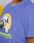 "Say Hi" Series, Volume 1, Unisex T-Shirt-funny dog lover Shirtdesign by Dog Gang