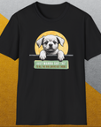 "Say Hi" Series, Volume 1, Unisex T-Shirt- funny dog-themed Shirt. Design by Dog Gang