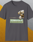 "Say Hi" Series, Volume 2, Unisex T-Shirt-humorous dog lover / dog owner Design by Dog Gang