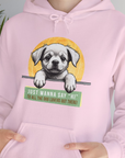 "Say Hi" Series, Volume 1, Unisex Hoodie-funny dog lover Shirtdesign by Dog Gang