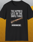 True Happiness Series One, Volume 2, Unisex T-Shirt funny dog print, Design by Dog Gang