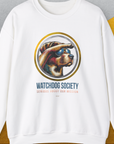 Watchdog Society Series, Volume 1, Unisex Sweatshirt funny dog print, Design by Dog Gang