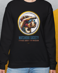 Watchdog Society Series, Volume 1, Unisex Sweatshirt- funny dog-themed Shirt. Design by Dog Gang
