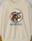 Watchdog Society Series, Volume 1, Unisex Sweatshirt-S-funny dog lover Shirtdesign by Dog Gang