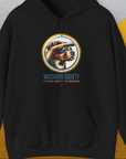 Watchdog Society Series, Volume 1, Unisex Hoodie-Black-funny dog lover Shirtdesign by Dog Gang