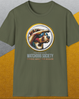 (Member Of The) Watchdog Society Series, Volume 1, Unisex T-Shirt funny dog print, Design by Dog Gang