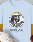 (Member Of The) Watchdog Society Series, Volume 3, Unisex T-Shirt-Light Blue-funny dog lover Shirtdesign by Dog Gang