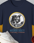 (Member Of The) Watchdog Society Series, Volume 3, Unisex T-Shirt-Navy-funny dog lover Shirtdesign by Dog Gang