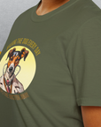 Walking The Dog Every Day Keeps The Doctor Away, Volume 2, Unisex T-Shirt-funny dog lover Shirtdesign by Dog Gang