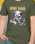 Dog Dad Series, Volume 2, Unisex T-Shirt-, Design by Dog Gang