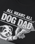 Dog Dad Series, Volume 7, Unisex T-Shirt-. For dog lovers and dog owners. Design by Dog Gang
