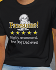 Dog Dad Series, Volume 8, Unisex T-Shirt-, a fun and stylish design for dog lovers from Dog Gang