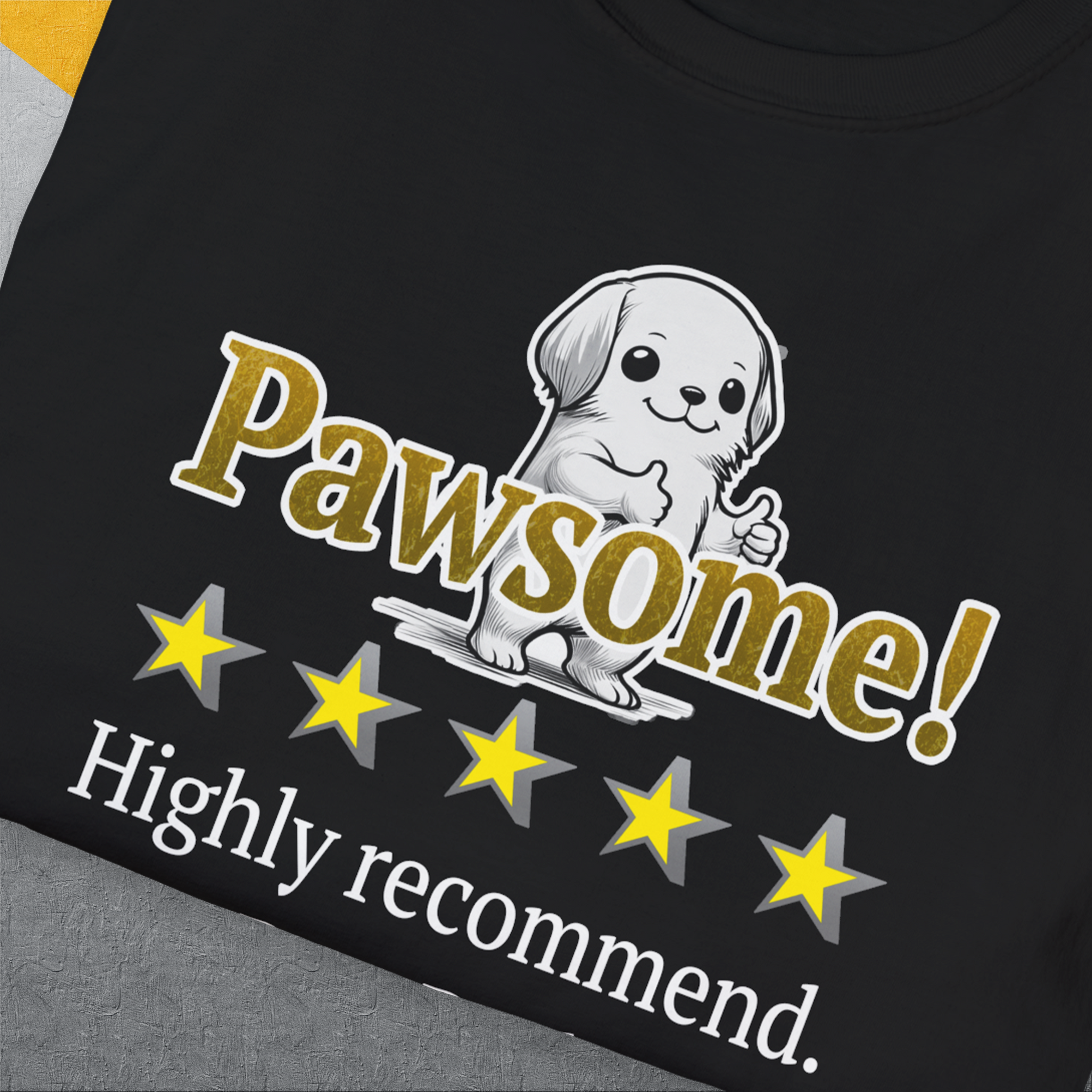 Dog Dad Series, Volume 8, Unisex T-Shirt-. For dog lovers and dog owners. Design by Dog Gang