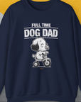 Dog Dad Series, Volume 3, Unisex Sweatshirt-Navy, Design by Dog Gang