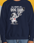 Dog Dad Series, Volume 7, Unisex Sweatshirt-, Design by Dog Gang