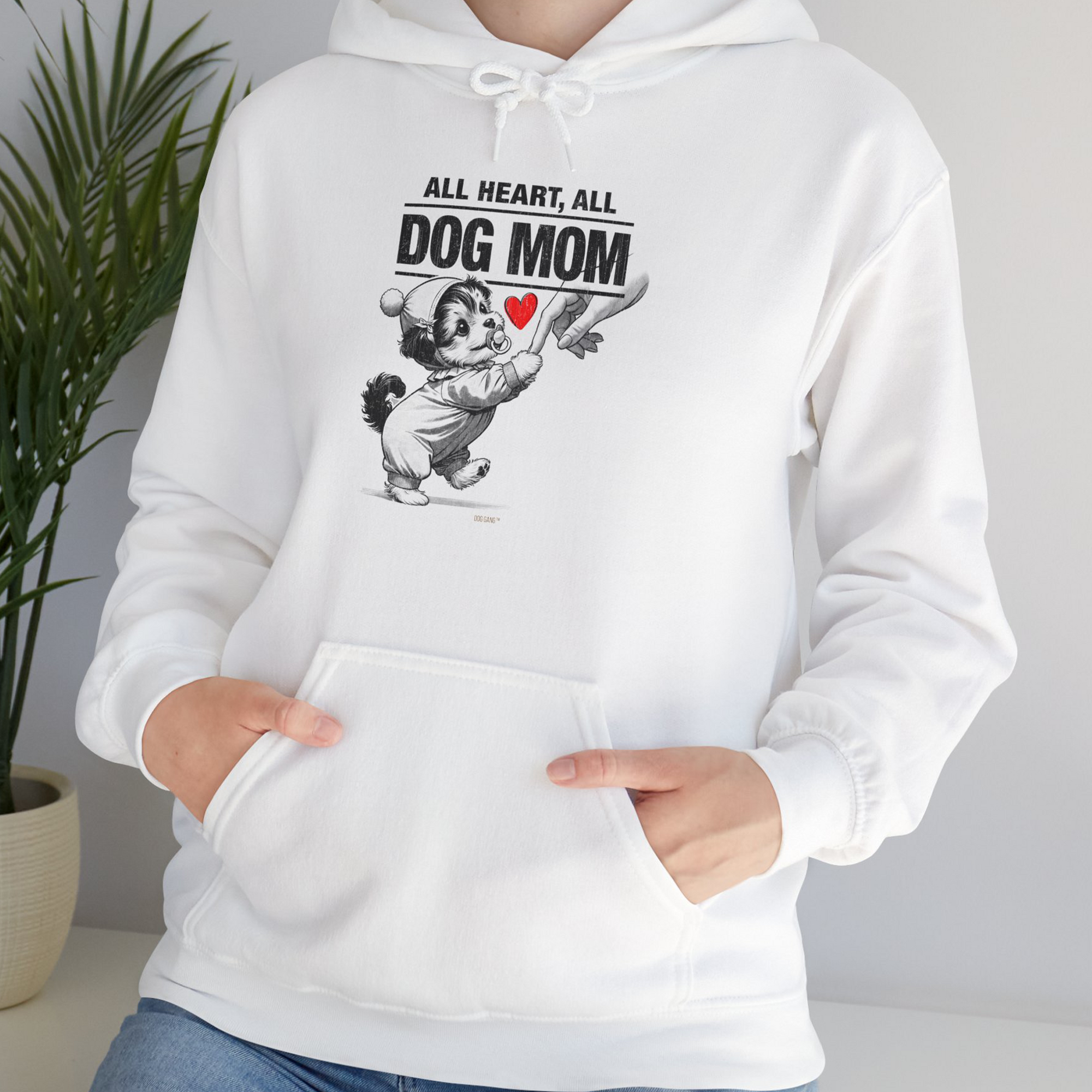 Dog Mom Series, Volume 9, Unisex Hoodie-, Design by Dog Gang