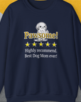 Dog Mom Series, Volume 10, Unisex Sweatshirt-Navy, Design by Dog Gang