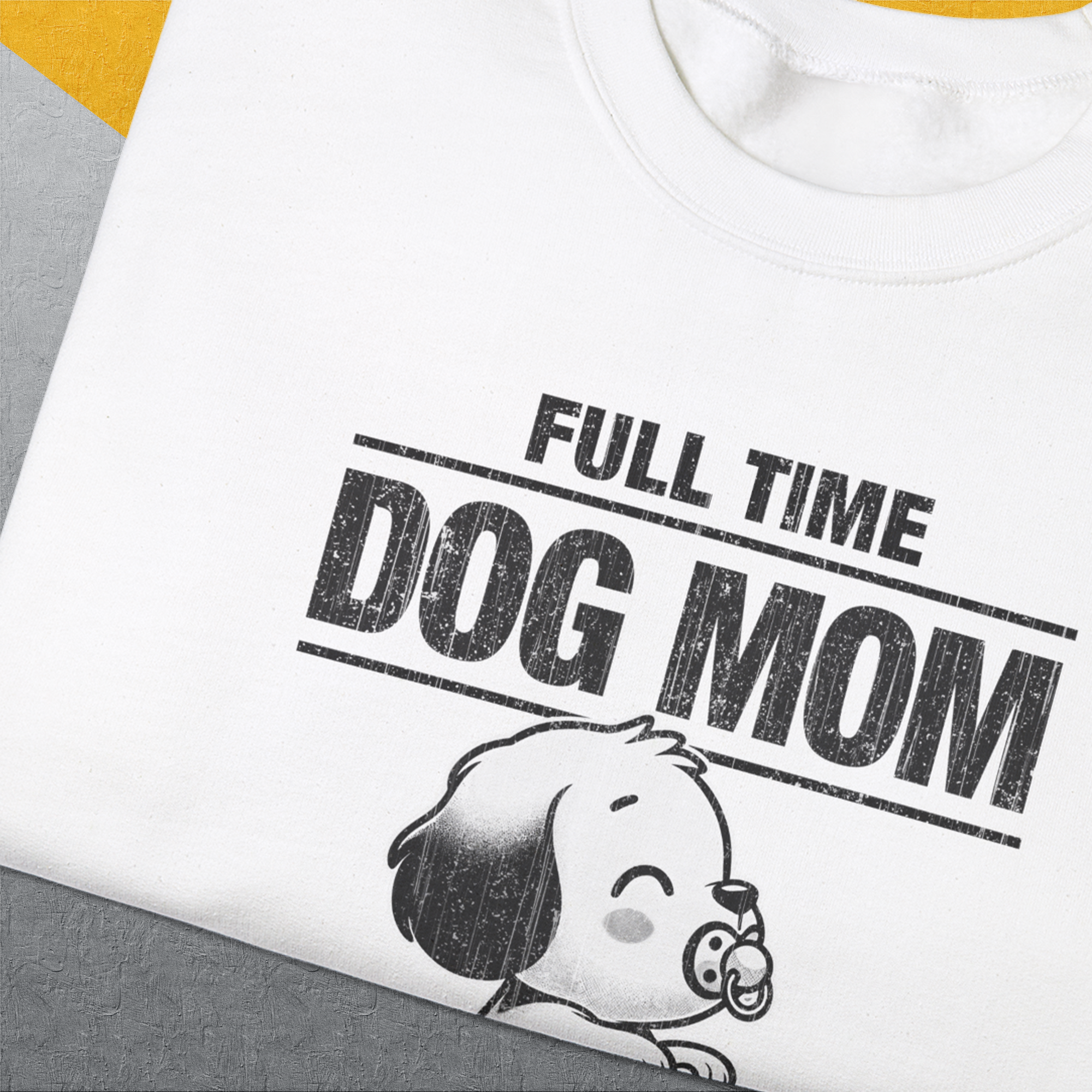 Dog Mom Series, Volume 3, Unisex Sweatshirt-. For dog lovers. Design by Dog Gang