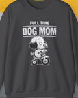 Dog Mom Series, Volume 3, Unisex Sweatshirt-Dark Heather, Design by Dog Gang