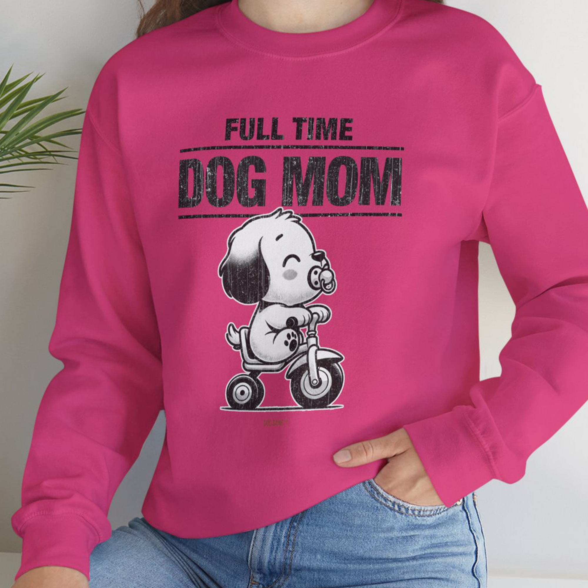 Dog Mom Series, Volume 3, Unisex Sweatshirt-. A perfect gift for dog lovers and dog owners. Design by Dog Gang