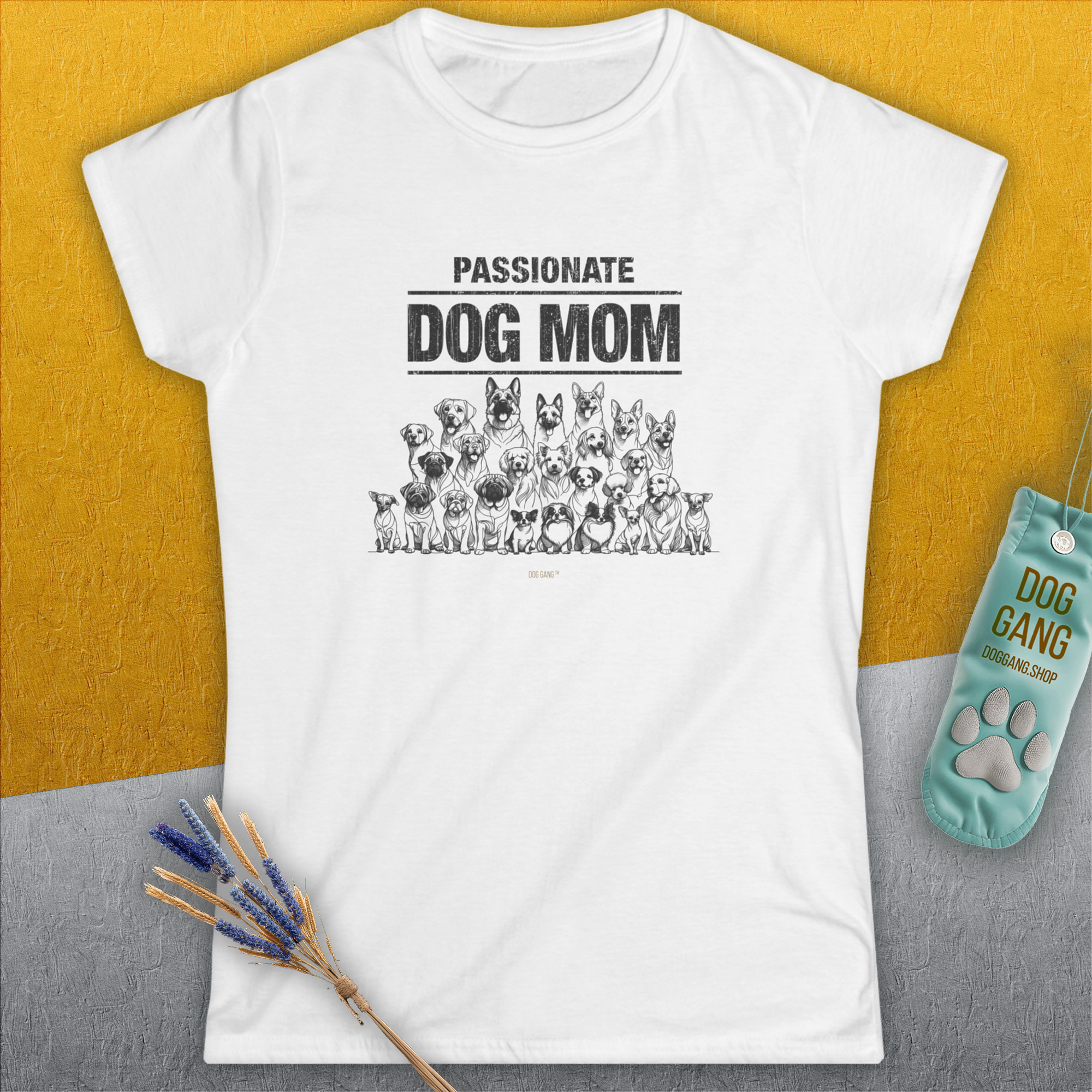 Dog Mom Series, Volume 8, Women&#39;s T-Shirt-, a fun and stylish design for dog lovers from Dog Gang