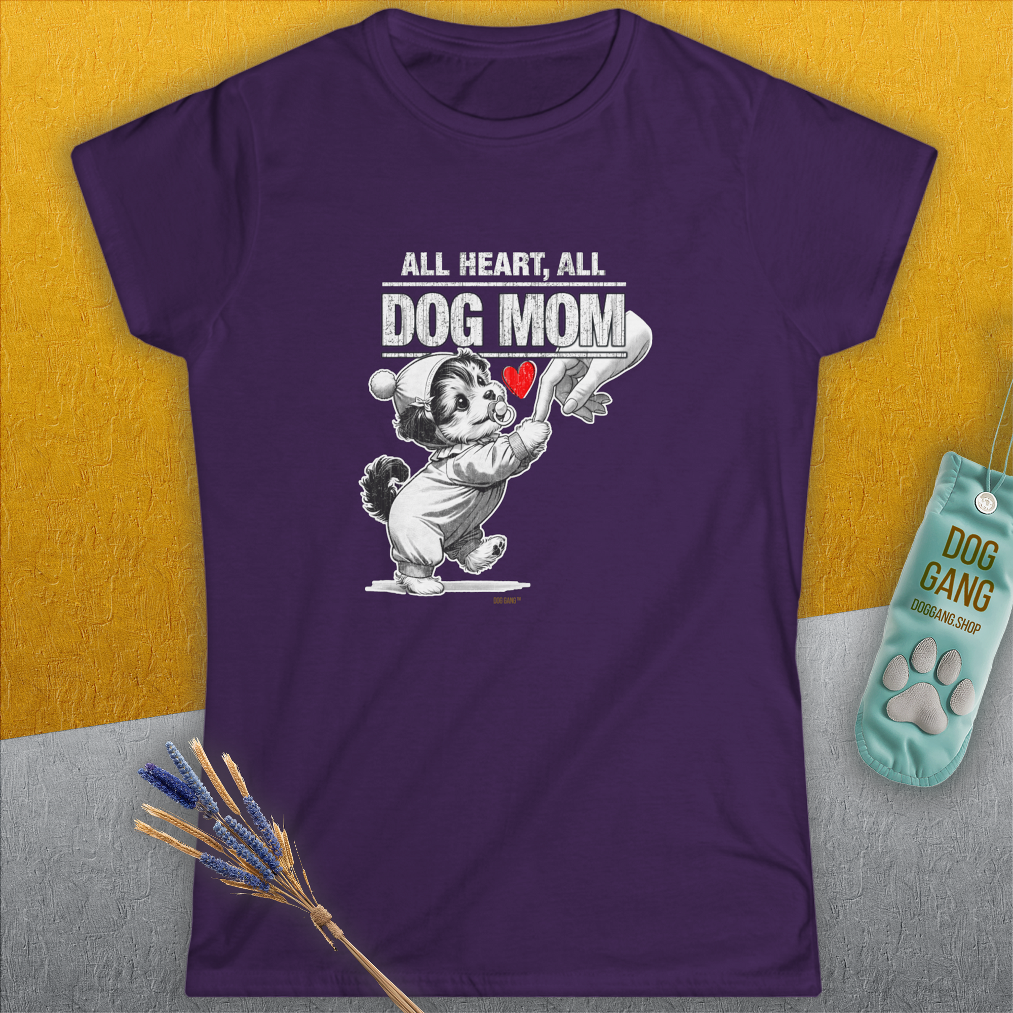 Dog Mom Series, Volume 9, Women&#39;s T-Shirt-, a fun and stylish design for dog lovers from Dog Gang