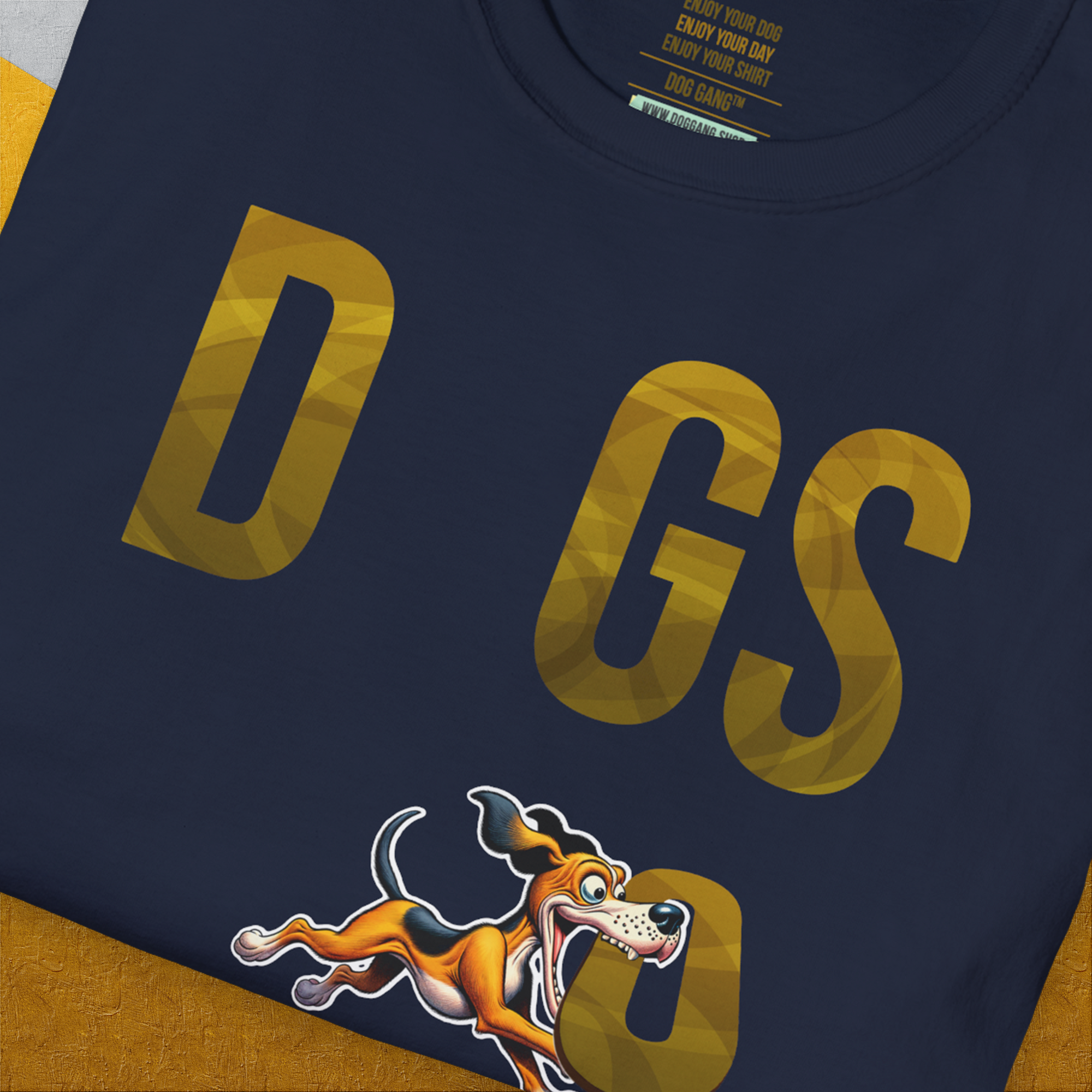 DOGS Series (D-GS), Volume 1, Unisex T-Shirt-. A dog-themed Design from Dog Gang