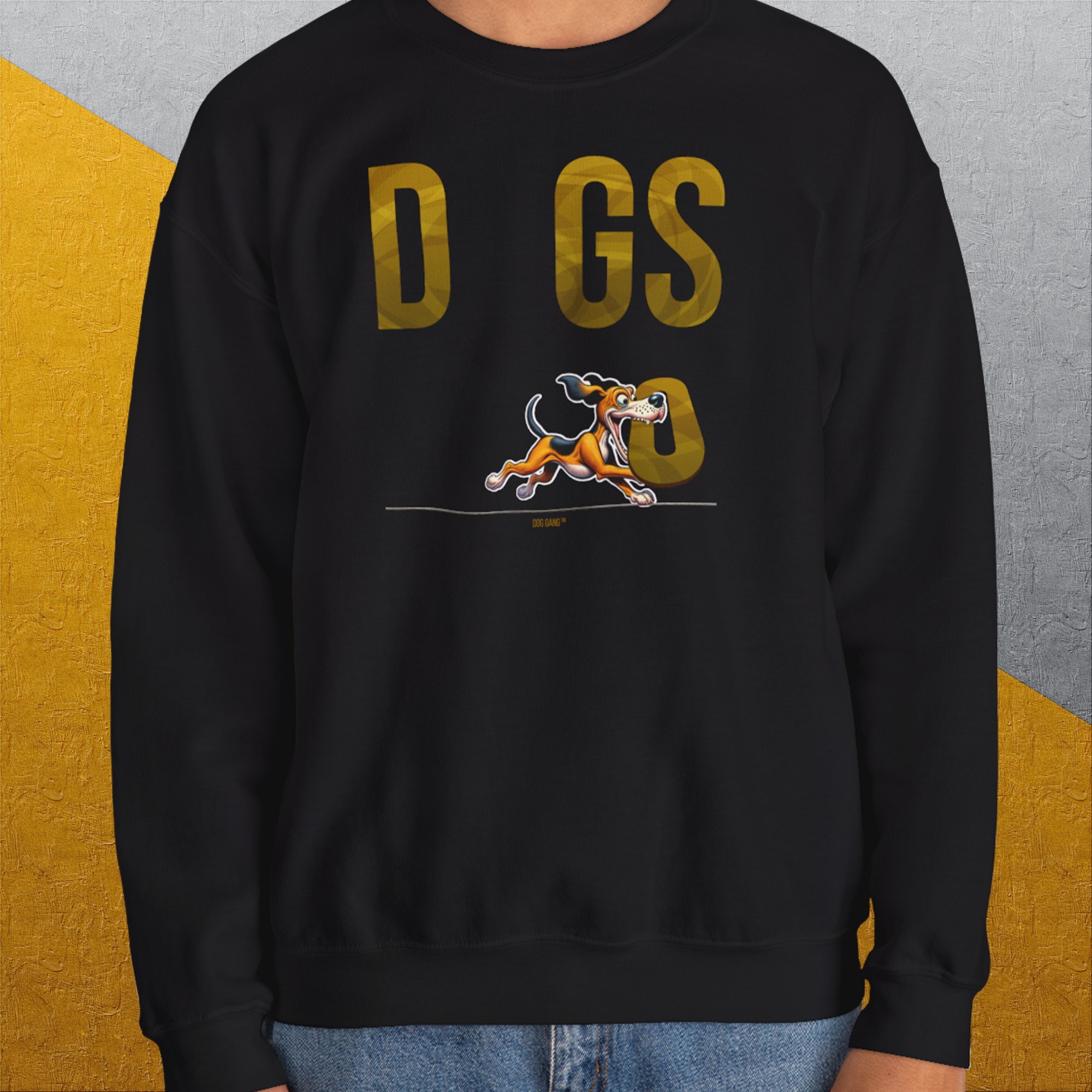 DOGS Series (D-GS), Volume 1, Unisex Sweatshirt-, Design by Dog Gang