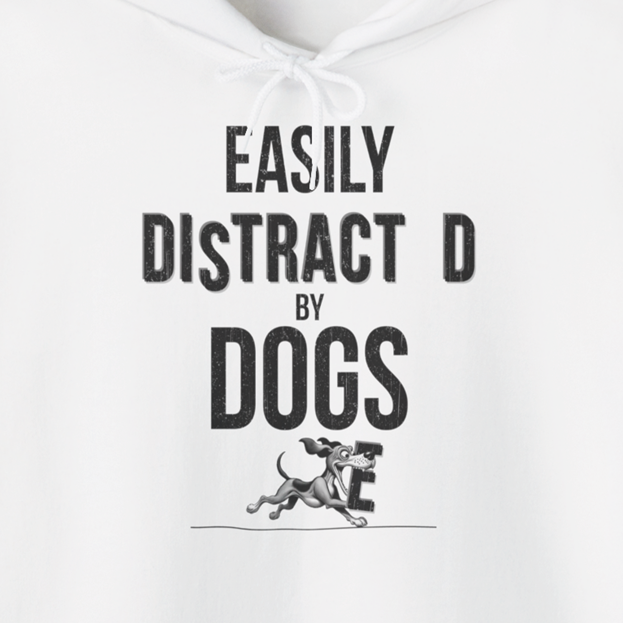 Easily Distracted By Dogs Series, Volume 3, Unisex Hoodie-. A dog-themed Design from Dog Gang
