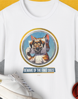 Beware Of The Fake Dogs! Volume 1, Unisex T-Shirt-White. A perfect gift for dog lovers and dog owners. Design by Dog Gang