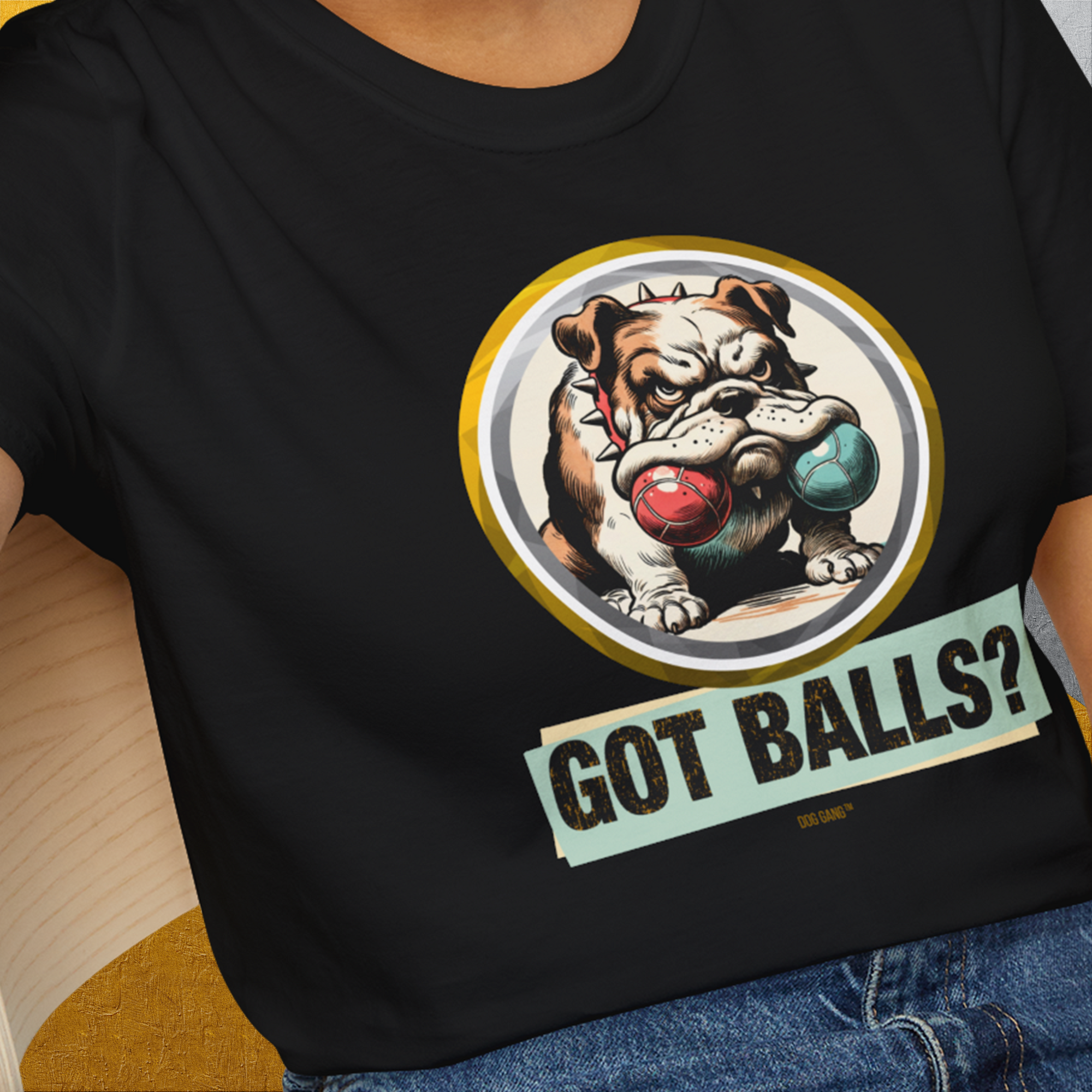 Got Balls? Volume 1, Unisex T-Shirt-, a fun and stylish design for dog lovers from Dog Gang