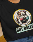 Got Balls? Volume 1, Unisex T-Shirt-, a fun and stylish design for dog lovers from Dog Gang
