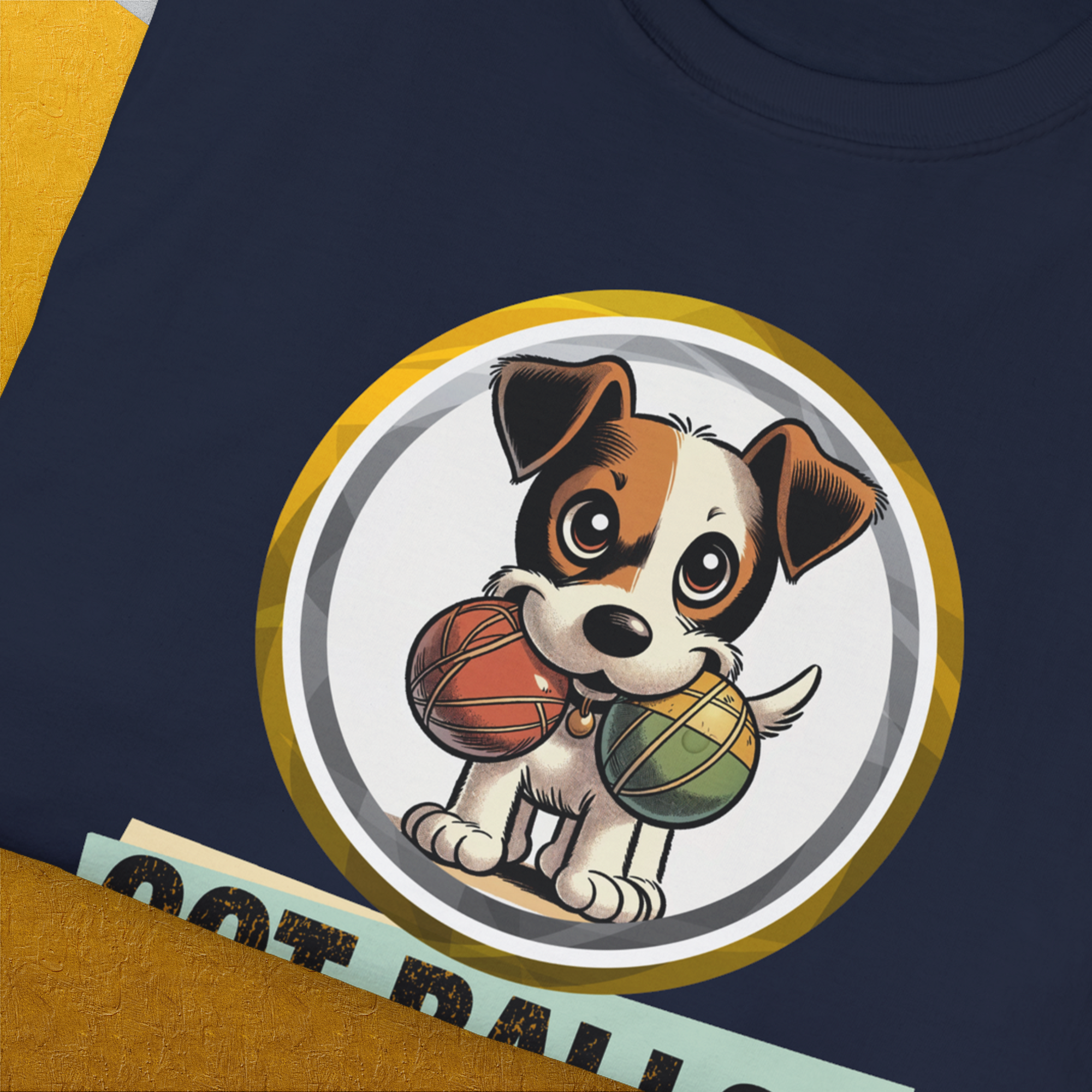 Got Balls? Volume 5, Unisex T-Shirt-. A dog-themed Design from Dog Gang