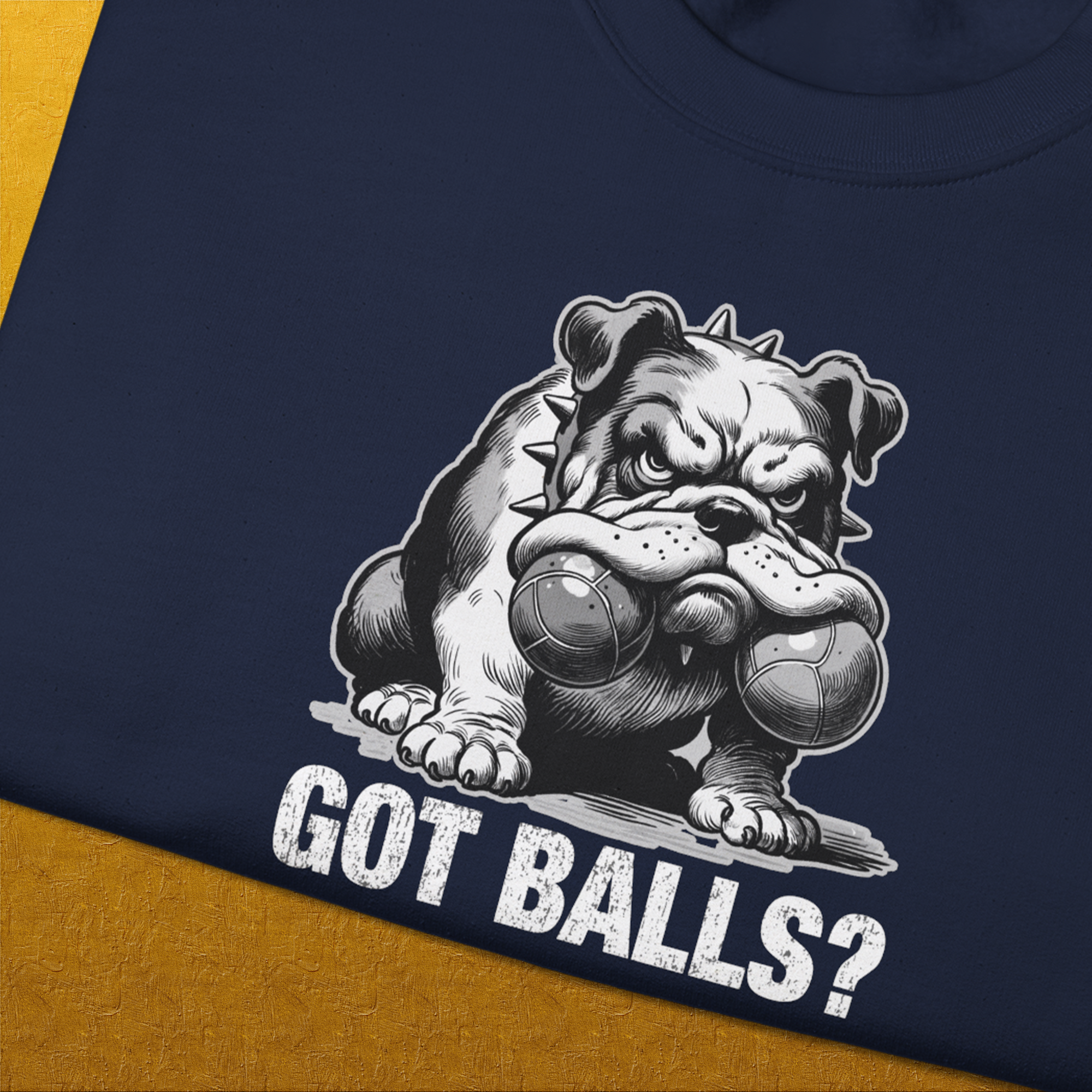 Got Balls? Volume 3, Unisex Sweatshirt-. A dog-themed Design from Dog Gang