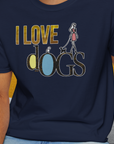 I Love Dogs - Series I, Volume 2, Unisex T-Shirt-, a cool and stylish design with a funny saying from Dog Gang