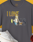 I Love Dogs - Series I, Volume 3, Unisex T-Shirt-Charcoal, Design by Dog Gang